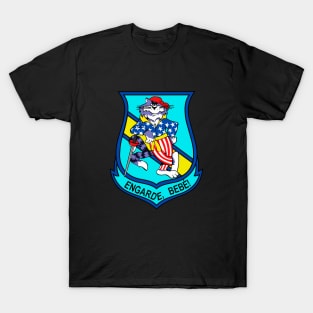 F-14 Tomcat - Engarde, Bebé - Clean Style T-Shirt